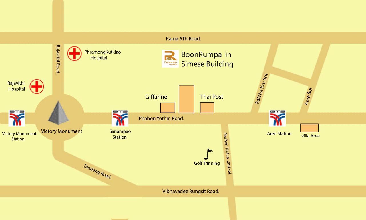 בנגקוק Boonrumpa Accommodation מראה חיצוני תמונה